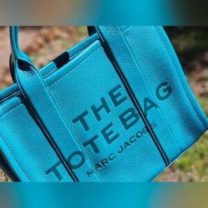 Marc Jacobs medium The Tote Bag in teal leather